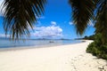 Praslin beach island hot summer tour Seychelles Royalty Free Stock Photo